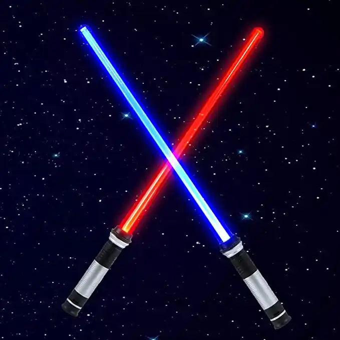 BB Light-Up Pixel Sword ? LED Flashing Lightsaber Toy for Kids with Mosaic Pixel Design