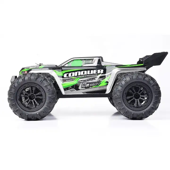 1:16 Scale 4WD Electric Off-Road Remote Control Car - Fast Hobby RC Vehicle with Big Wheels