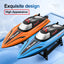 40km/h High-Speed RC Boat Ship Yacht Toy - 2.4G 4CH Remote Control Water Cooling Jet Speedboat for Pools and Lakes