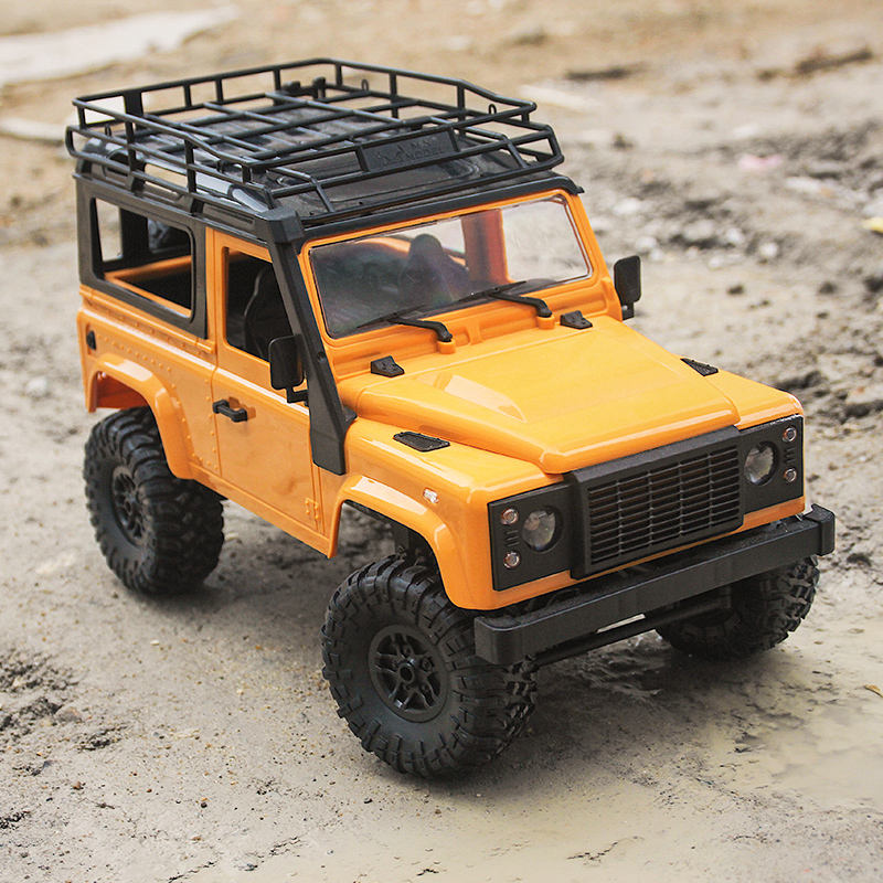 MN90 Land Rover Defender 1/12 Scale High-Speed RC Off-Road Vehicle - 4WD Climbing Truck, 2.4GHz Remote Control Racing Car
