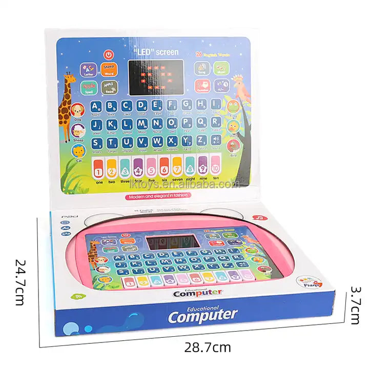 Computer Toys for Early Education | Tablet Point Read Machine for Cute Children Learning