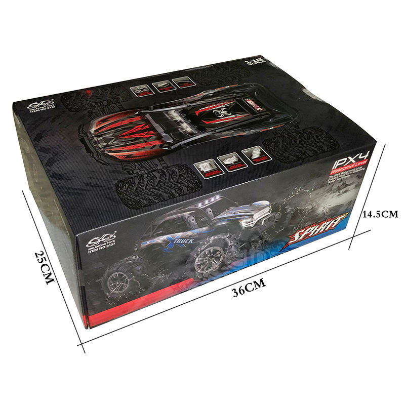 Toys 9137 1/16 2.4G RC Car 36KM/H High Speed Desert Truck Electric Brushed 2.4G Remote Control Car