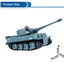 1/30 RC Tank Military Battle Model Toy Car - 2.4G Programmable Sound Effects Remote Control Crawler