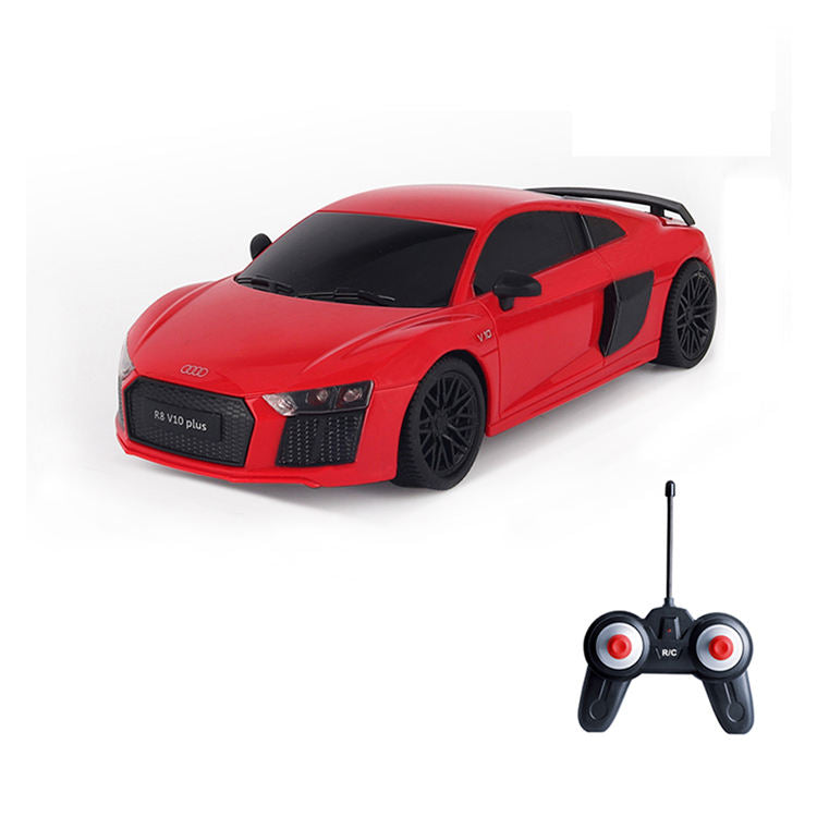 1/24 Scale RC Car - 4CH Mini Racing Vehicle, 2.4G Remote Control Hobby Car