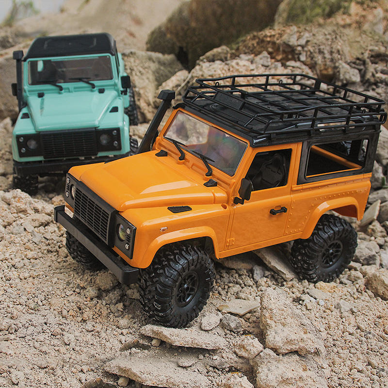 MN90 Land Rover Defender 1/12 Scale High-Speed RC Off-Road Vehicle - 4WD Climbing Truck, 2.4GHz Remote Control Racing Car