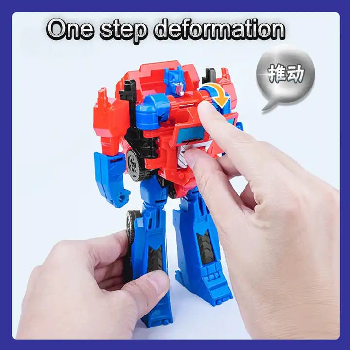 Plastic Toys - Robot Cars Transforming Robot Car Toy Model | Deformable Robot Toy