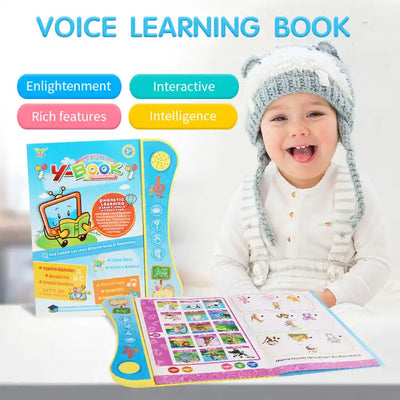 Voice Learning Book | Early Educational Interactive English Talking Toys | Multi-Function Learning Machine for Kids