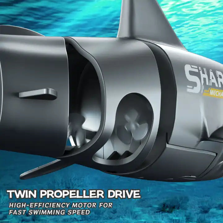 RC Shark T14 Mini High Simulation Remote Control Diving Shark Toy for Kids