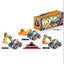 2.4G Remote Control Cartoon Truck with Sound and Light - USB Rechargeable Plastic Toy