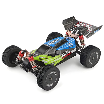 WLtoys 144012 1/14 4WD RC Car – High-Speed Brushed Buggy with Carbon Fiber Chassis