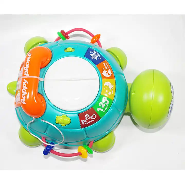 High-Quality Cartoon Baby Crawling Induction Turtle Musical Toy for Infants Ages 6-12 Months