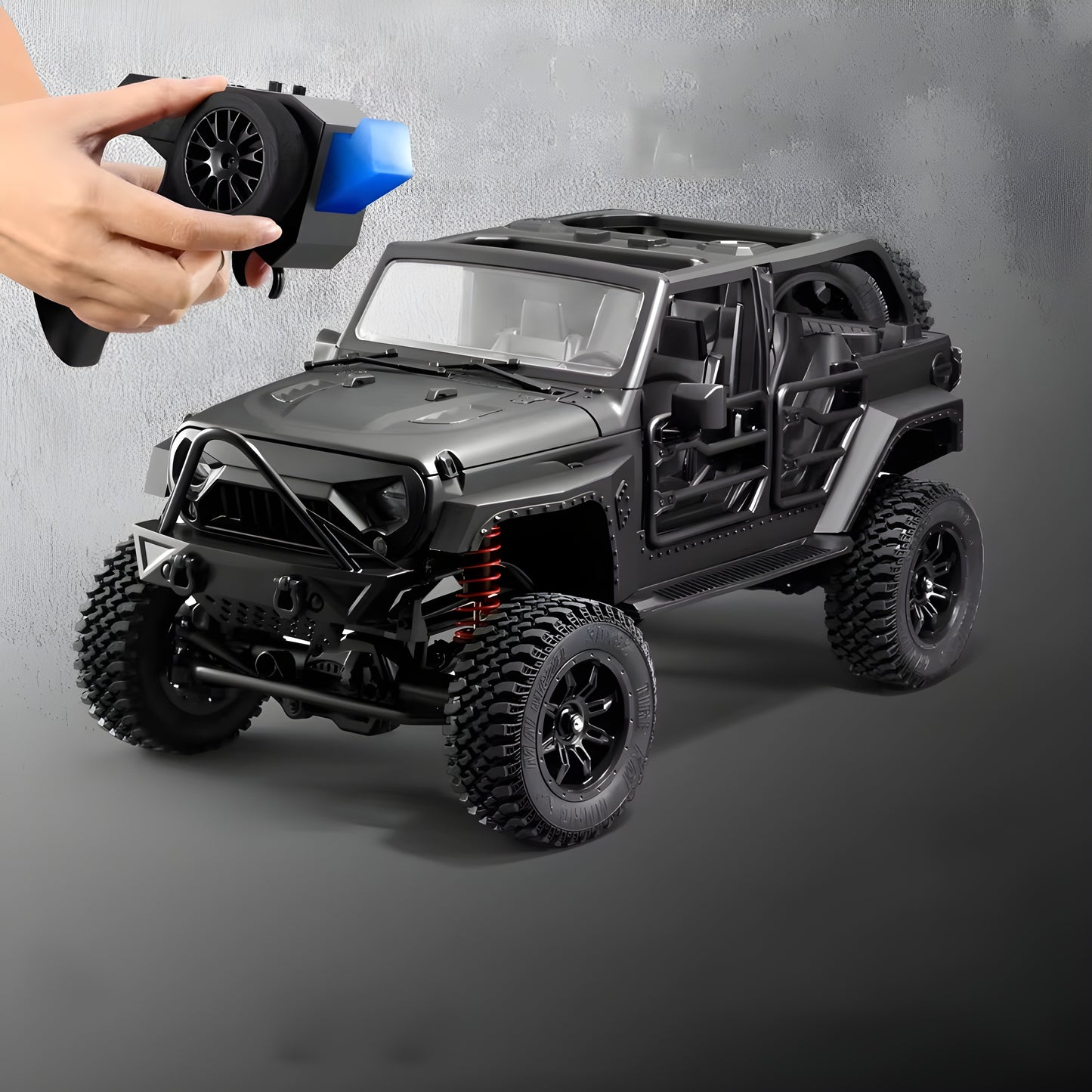 MN128 Land Rover Electric RC Car – 4X4 Waterproof Monster Truck, 1:12 High-Speed 4WD Off-Road Crawler