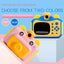 Kids HD Camcorder - Frosted Print Camera with Thermal Instant Imaging Camera Birthday Gift for Kids Toys 2024