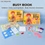 Human Body Structure Puzzle Quiet Busy Felt Book – Early Educational Learning Toy for Kids | Interactive Activity Book