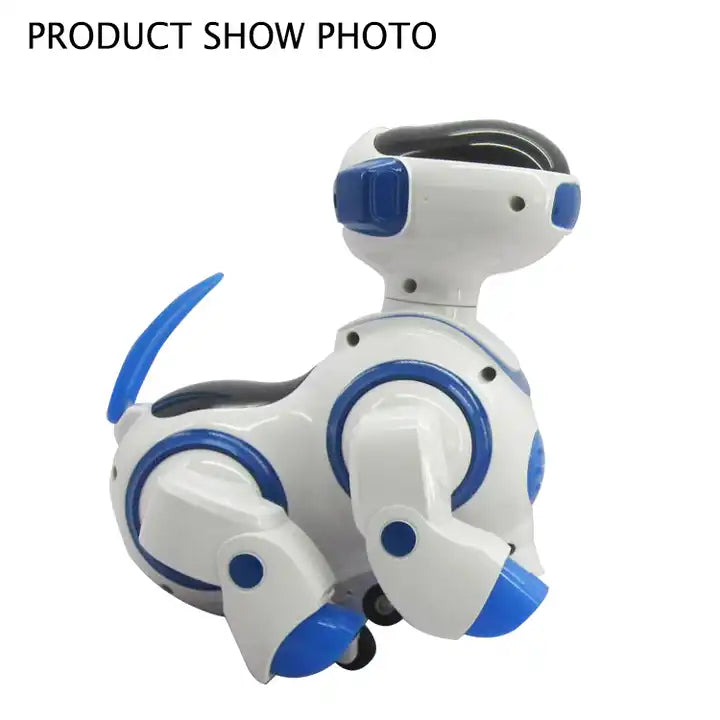 Electronic Dancing Dog Robot Toy | Interactive Pet Dog with Light and Sound for Kids