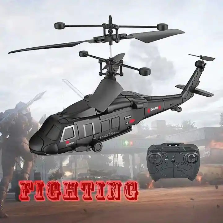 Simulation Military RC Helicopter Model Toys - 3.5CH Flying Hobby Toys - Remote Control Airplane Outdoor Radio Control Aircraft Toys