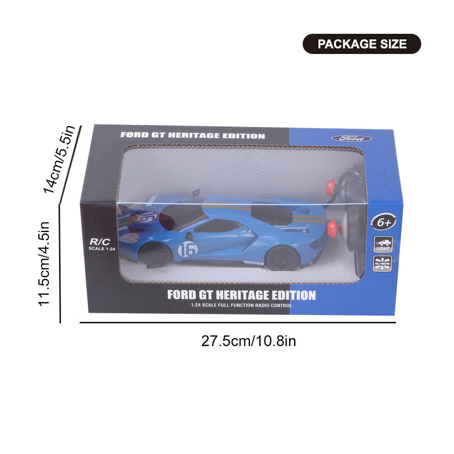 1/24 Scale RC Racing Car – High-Speed 4CH Electric Remote Control Sport Vehicle Model