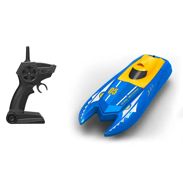 High-Quality 2.4G RC Ship Toy for Kids - Double Motor Remote Control Boat with Dual Propellers