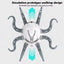 Dancing RC Spray Octopus Toy - Light and Music Remote Control Crawling Toy