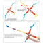 Plastic Sport Luminous Bow and Arrow Game Set for Kids | Light Up Archery Toy