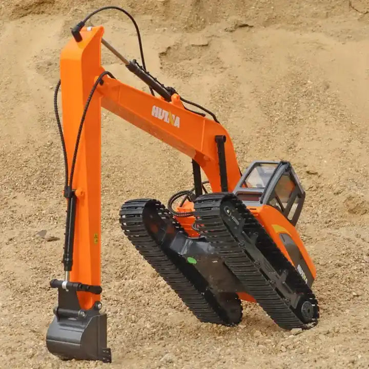 Remote Control Dump Truck - Hydraulic Excavator with 15 Channels for Kids