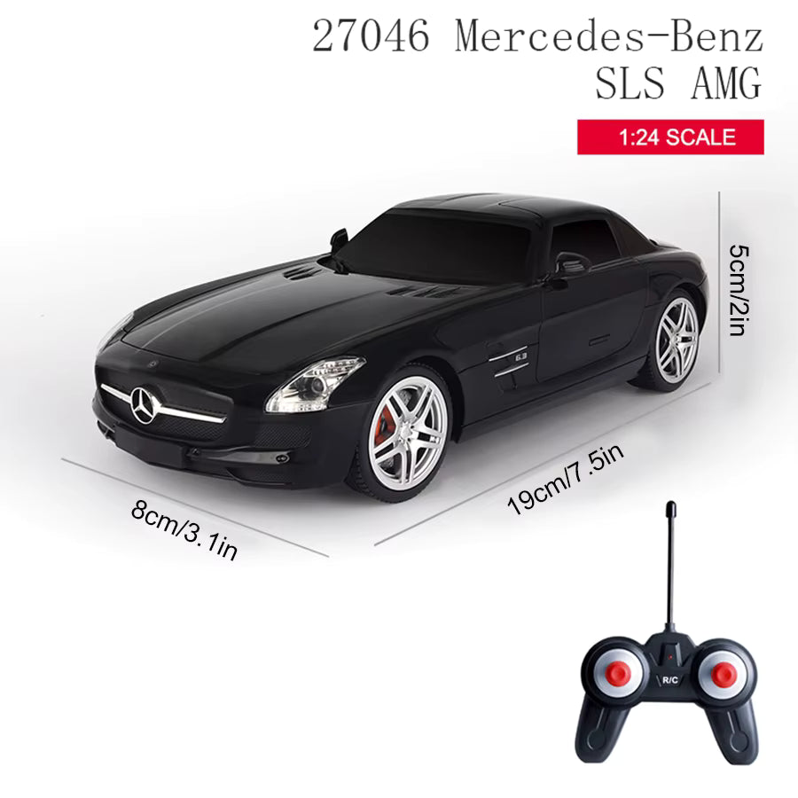 Licensed 2.4G 4CH 1/24 RC Car – Electric Rock Crawler, Ready-to-Go, Indoor-Outdoor Adventure