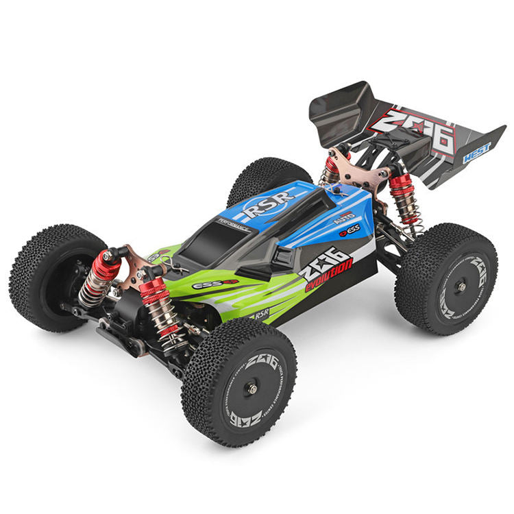 WLtoys 144012 1/14 4WD RC Car – High-Speed Brushed Buggy with Carbon Fiber Chassis