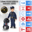 1:8 Scale Remote Control Police Car Toy with Lights & Sirens – Durable Cop Car for Boys Role-Playing Fun