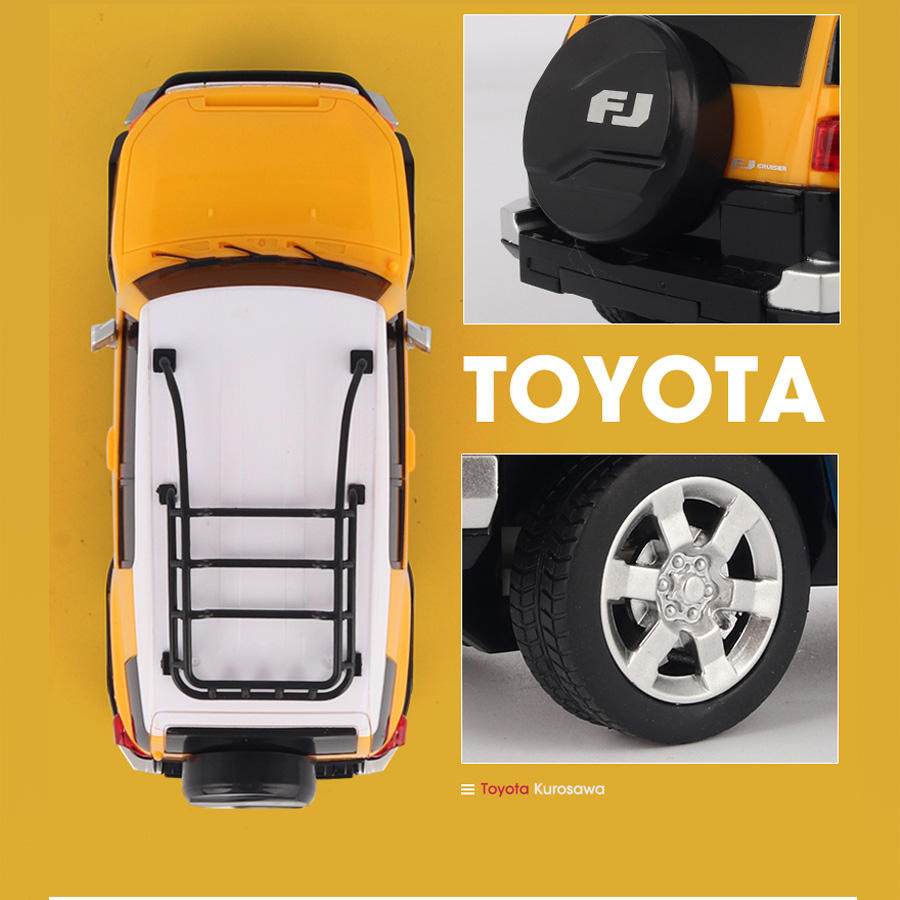 Licensed 2.4G 4CH 1/24 RC Car – Rock Crawler Radio Controlled Vehicle, Ready-to-Go, Electric Powered, Indoor-Outdoor Fun