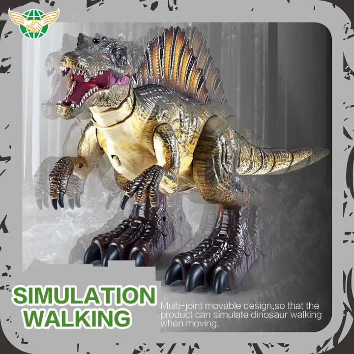 New Design Remote Control Animal Toys - 2.4G Infrared Remote Control Walking Dinosaur Electric Toys with Spray