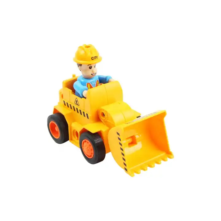 Assemble Construction Vehicles Toy Set - Remote Control Disassembly Truck