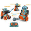 220pcs Intelligent Programmable Robot Building Set: 3-in-1 STEM Educational Toy for Kids