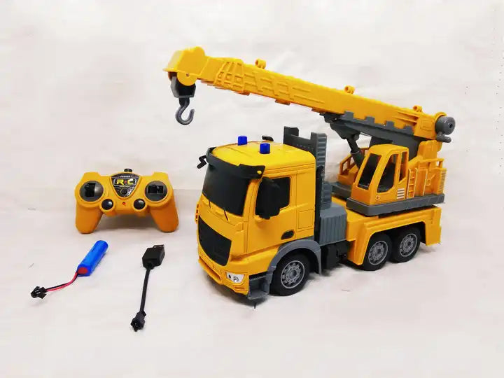 2.4G 7 Channel Remote Control High-Arm RC Excavation Engineering Vehicle Truck Car Toy with Light