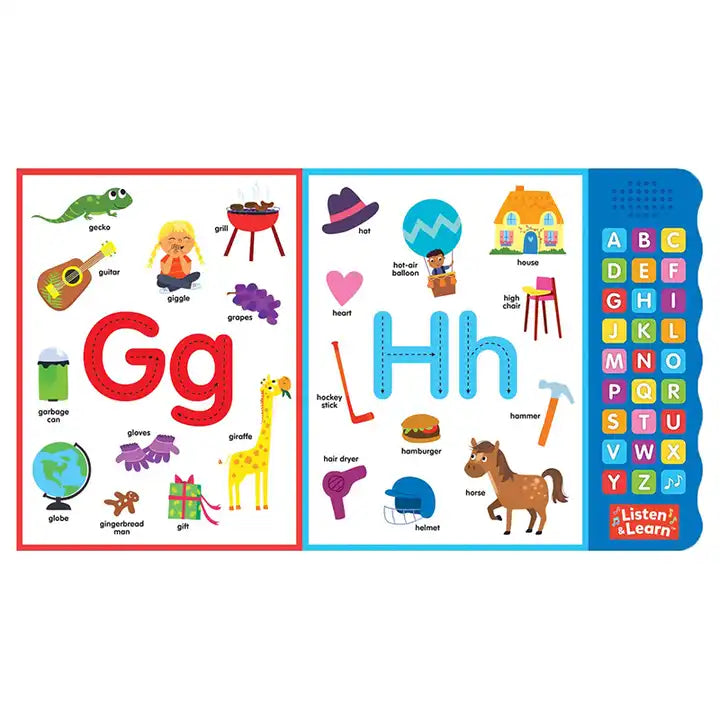 ULi YYS006 Printed ABC Early Learning Book for Kids - Fun Educational Book for Preschoolers