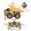 6CH Radio Remote Control Electric Construction Dumper - Engineering Dump Truck Toy for Kids