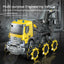 Multifunctional City Construction Excavator Crane - RC Mechanical Engineering Truck Toy