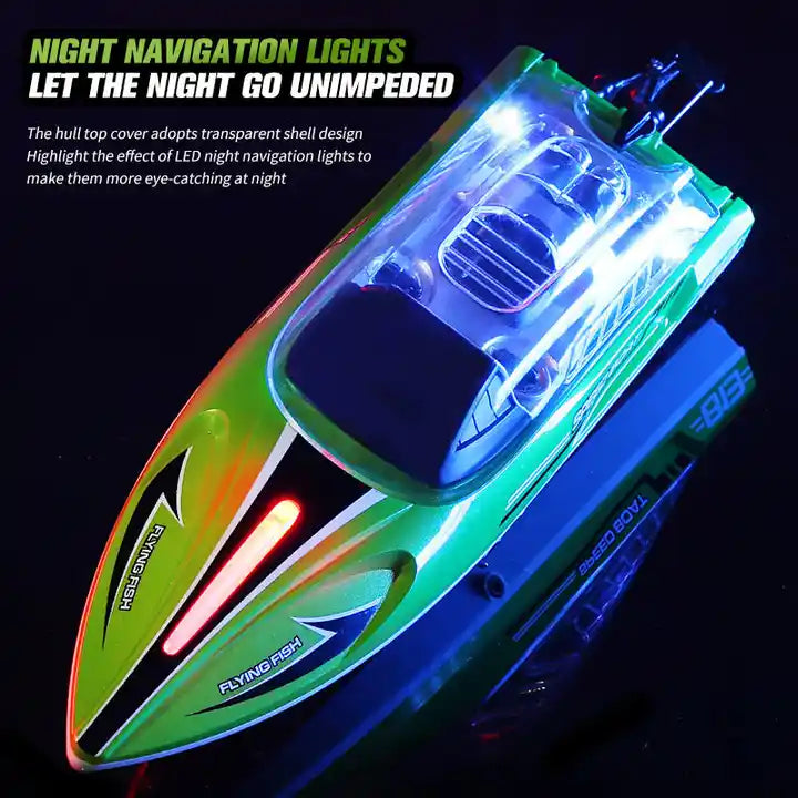 High-Speed RC Boat Toys - 2.4G Remote Control Speedboat Model