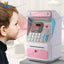 Simulation Electronic Password Mini Money Box | Face Recognition ATM Machine Toy Piggy Bank