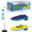 Mini High-Speed Waterproof RC Boat - Electric Remote Control Speedboat Toy for Kids