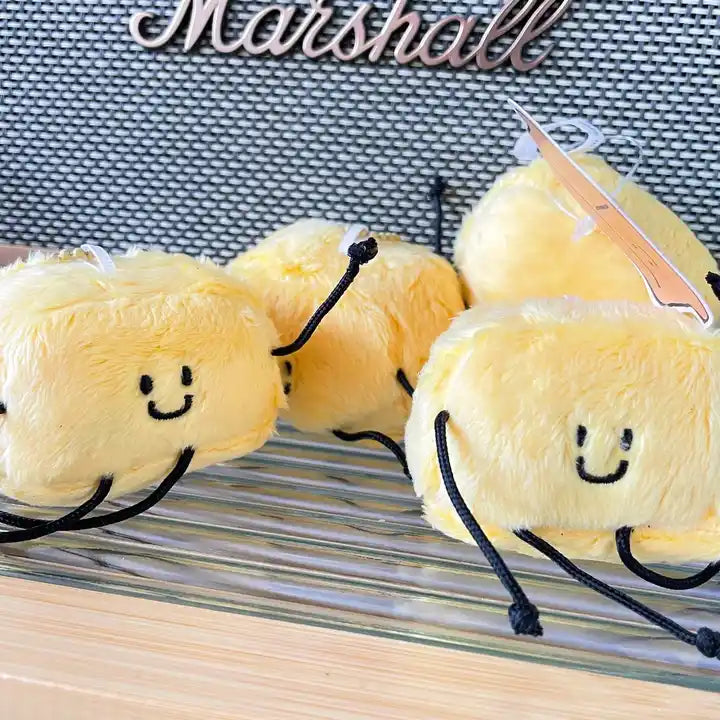 Cute Soft Butter Villain Plush Dolls | Adorable Keychain Pendant for Students | Gift for Girls