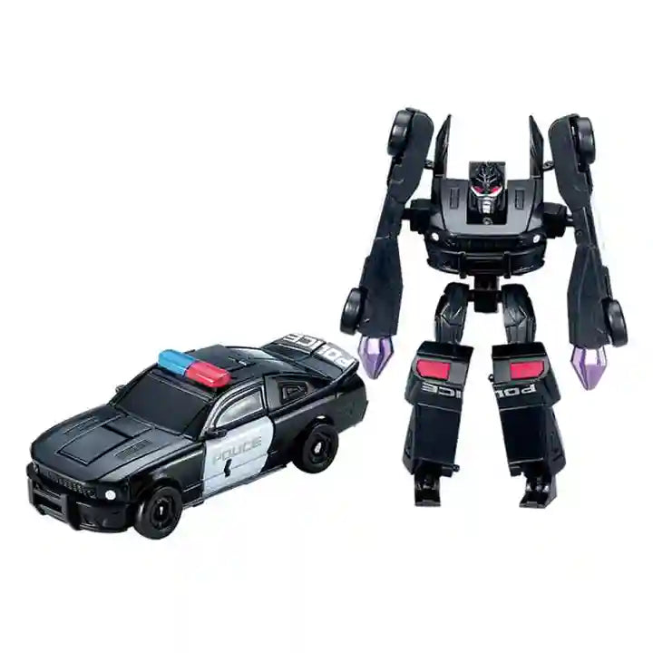 Creative 6-in-1 Transforming Robot Car Toy for Kids - Combination Robot Toy with ABS Material