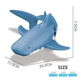 2.4G Waterproof Swimming Shark - Electric Remote Control Simulation Fish Toy for Kids