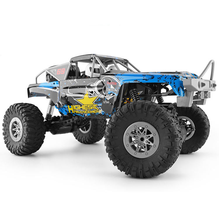 1/10 Scale 4X4 Off-Road Electric RC Crawler Truck – 2.4G Climbing Remote Control Car for Boys