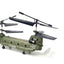 S026H Transport Military Fighter RC Helicopter - Double-Propeller Fixed-Height Aircraft Toy