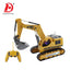 HUADA 5-Channel Kids RC Alloy Metal Construction Toy Excavator Car