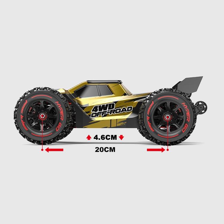 MJX 14210 1/14 RC Buggy High-Speed 55km/h 4WD Brushless Off-Road Remote Control Car - 2.4G, 7.4V 3000mAh Battery