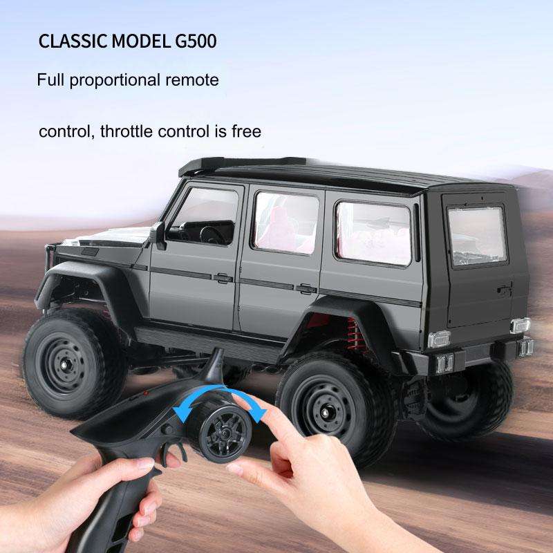 MN Models MN-86S 1/12 Off-Road RC Racing Car with 2.4GHz Remote Control - Brushed 390 20T Motor for Kids