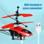 Induction Aircraft Charging Helicopter Toys - Easy Control with Light Infrared Device Toys (Colour May Vary)