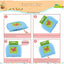 Double-Sided Indonesian-English Bilingual Talking Flash Cards for Kids