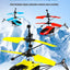 Induction Aircraft Charging Helicopter Toys - Easy Control with Light Infrared Device Toys (Colour May Vary)